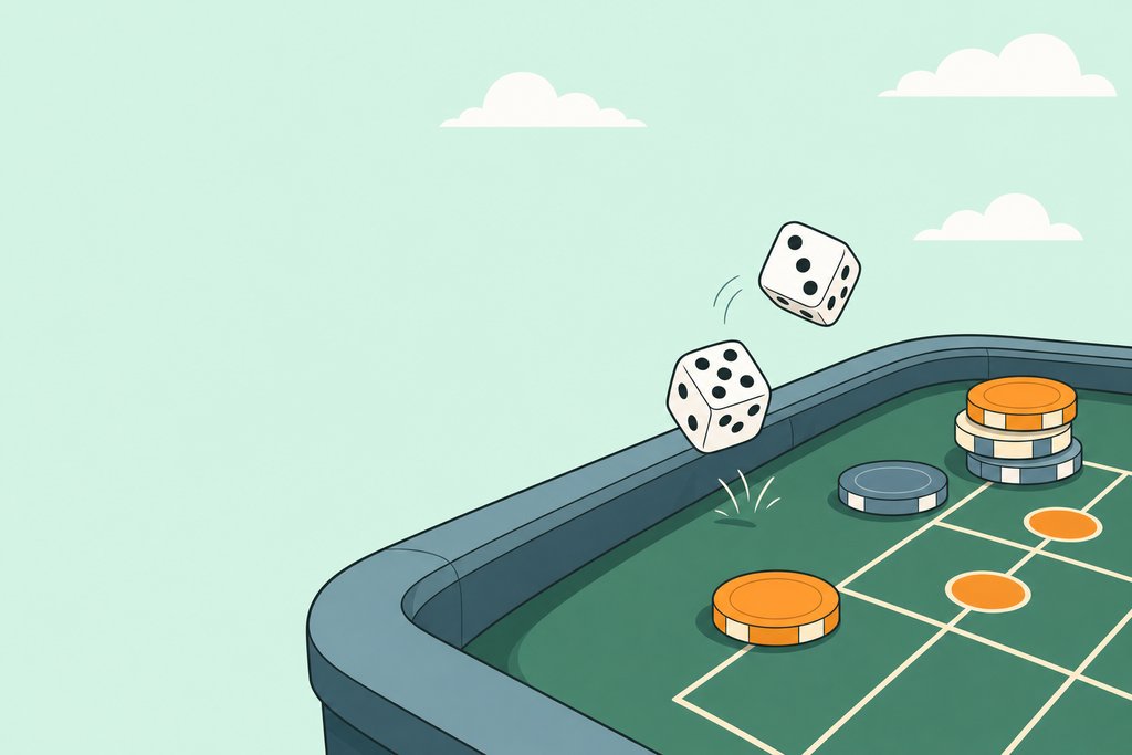 Craps for beginners: the bets, the odds and the table